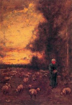 George Inness : End of Day Montclair